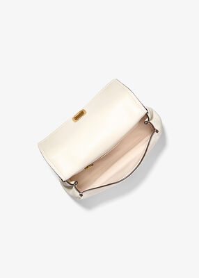 michael kors bryant small textured leather convertible shoulder bag