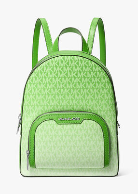 michael kors jaycee medium ombr  signature logo backpack