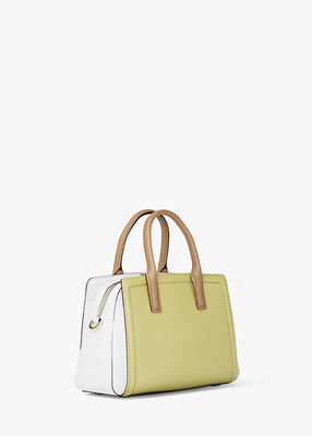 michael kors حقيبة كروس ليلى صغيرة جدًا من الجلد بألوان متداخلة