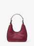 michael kors nolita small pebbled leather hobo shoulder bag
