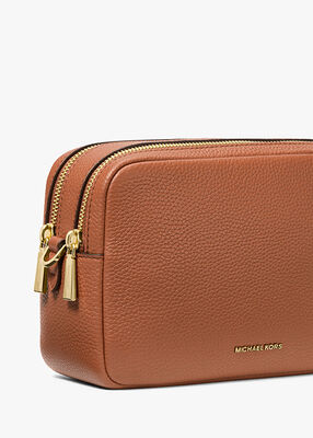 michael kors bryant medium pebbled leather camera crossbody bag
