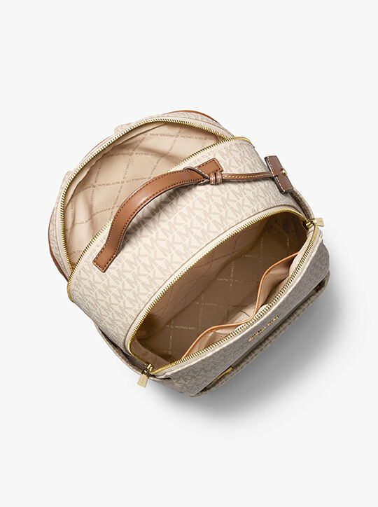 Sable Large Signature Logo Backpack michael kors sable large signature logo backpack