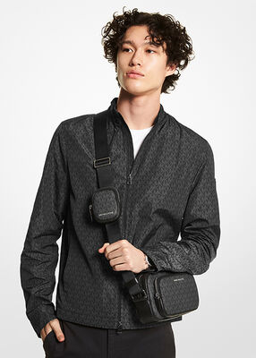 michael kors حقيبة كاميرا هدسون مع جيب