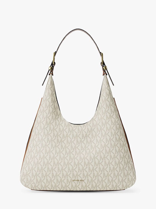 Nolita Large Signature Logo Shoulder Bag michael kors nolita large signature logo shoulder bag