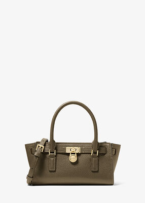 michael kors hamilton moderne extra small leather crossbody bag