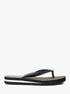 Posie Signature Logo Flip Flop michael kors posie signature logo flip flop