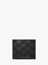 Hudson Logo Embossed Leather Billfold Wallet and Passcase michael kors hudson logo embossed leather billfold wallet and passcase