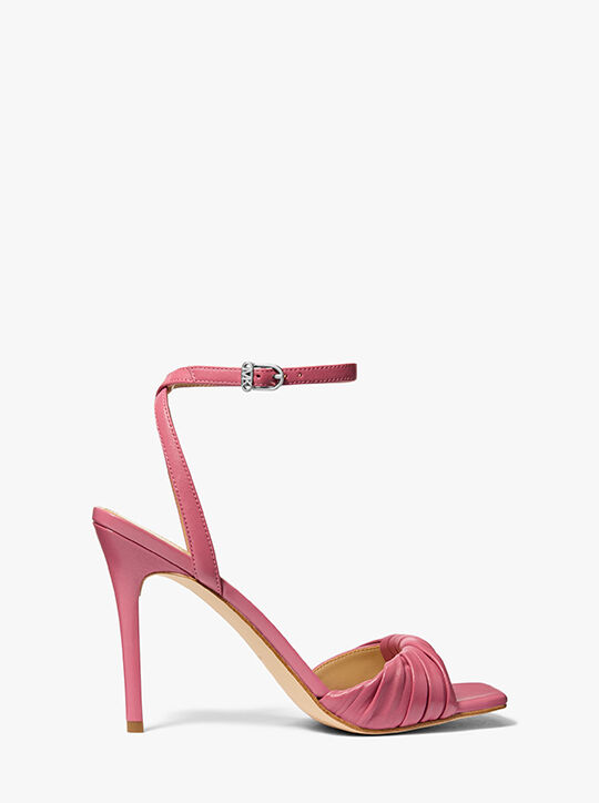 michael kors kiana leather sandal