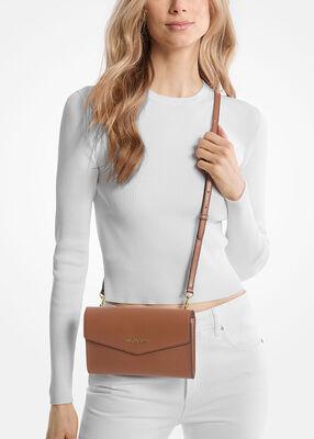 michael kors charlotte large 3 in 1 signature logo tote bag