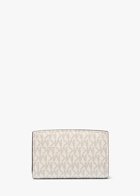 michael kors bryant medium signature logo wallet