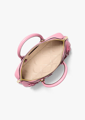 michael kors petra small floral embellished crossbody bag
