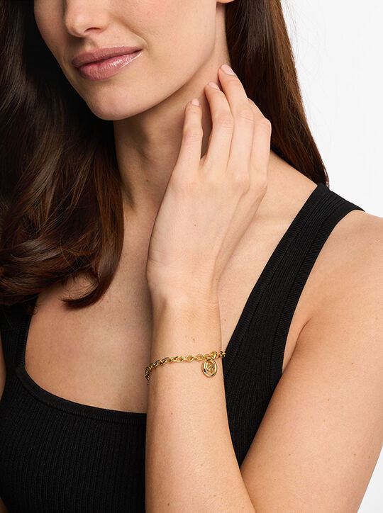 michael kors سوار بحلية شعار الماركة