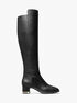June Flex Leather Riding Boot michael kors june flex leather riding boot