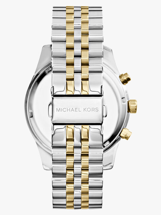ساعة مايكل كورس ليكسينغتون ثنائية اللون للرجال