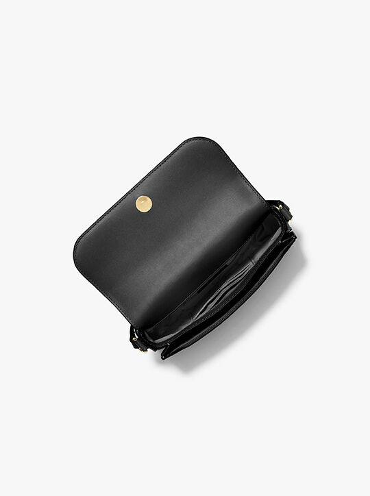 michael kors jet set travel small pebbled leather crossbody bag