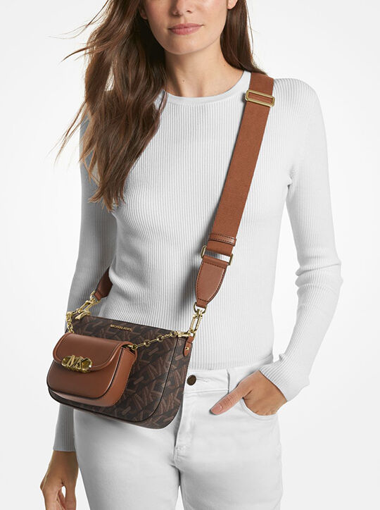 Parker Large Empire Signature Logo 2-in-1 Crossbody Bag michael kors parker large empire signature logo 2 in 1 crossbody bag