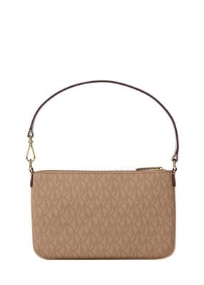 michael kors jet set small signature logo convertible wristlet