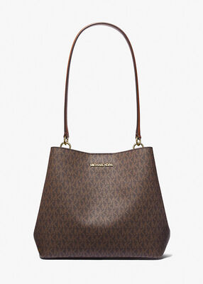 michael kors حقيبة كتف برات متوسطة الحجم