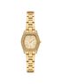 michael kors petite chelsea pav  gold tone watch