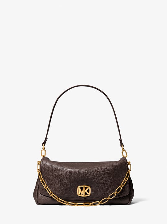 Bryant Large Textured Leather Convertible Shoulder Bag michael kors bryant large textured leather convertible shoulder bag