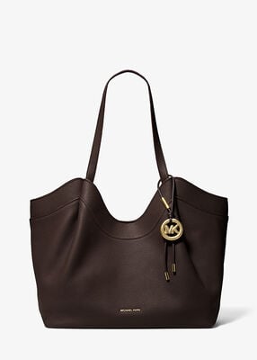 michael kors nolita large pebbled leather tote bag
