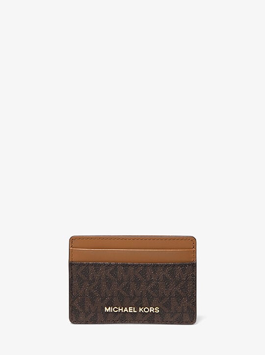 Logo Card Case michael kors logo card case