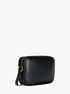 michael kors jet set pebbled leather camera crossbody bag