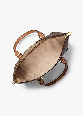 michael kors حقيبة مورفي متوسطة الحجم قابلة للتحويل بشعار الماركة