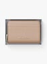 Jet Set Small Pebbled Leather Zip-Around Card Case michael kors jet set small pebbled leather zip around card case