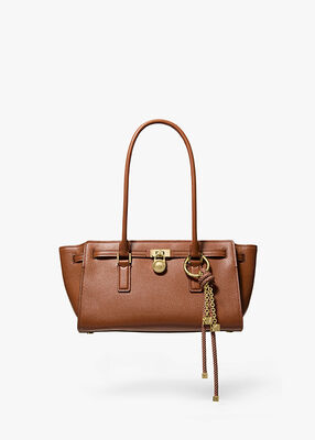 michael kors hamilton moderne small leather satchel