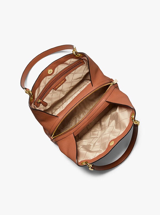 حقيبة كينسينغتون كبيرة من الجلد المحبب michael kors حقيبة كينسينغتون كبيرة من الجلد المحبب