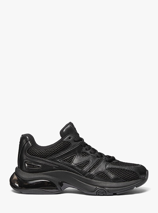 Kit Extreme Mesh and Leather Trainer | Michael Kors Official Website