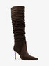 michael kors dawn leather boot