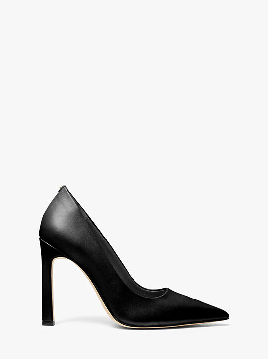 Amara Leather Pump michael kors amara leather pump
