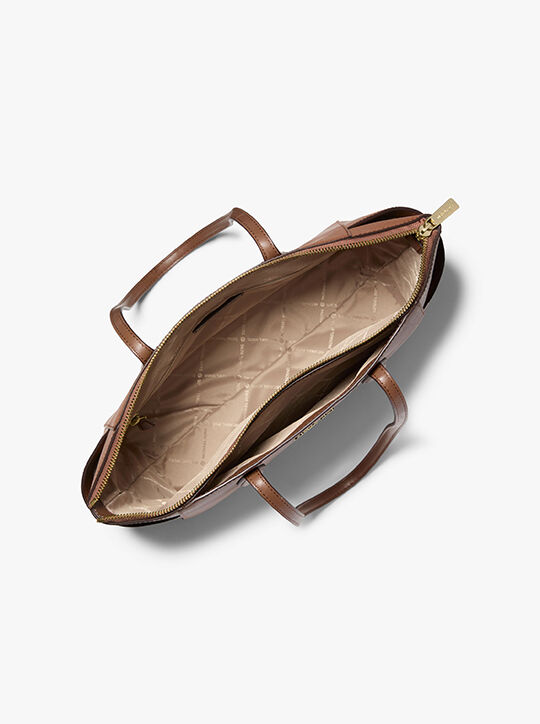 michael kors marilyn medium saffiano leather tote bag