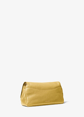 michael kors bryant large textured leather convertible shoulder bag
