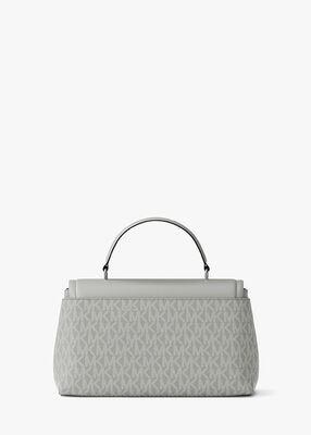 michael kors tribeca extra small signature logo satchel