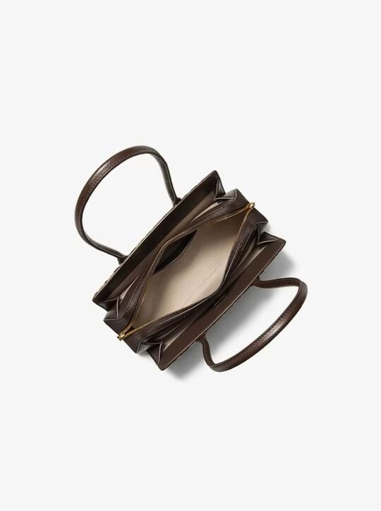 Laila Small Leopard Print Calf Hair Shoulder Bag michael kors laila small leopard print calf hair shoulder bag