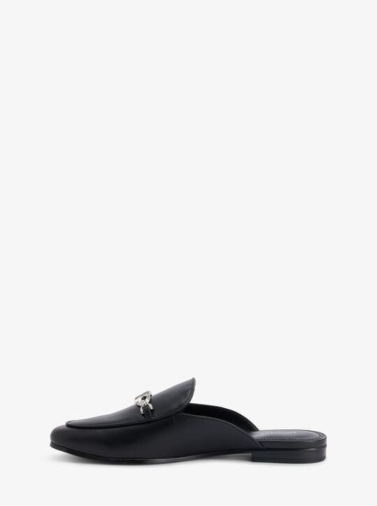 michael kors tiffanie leather mule