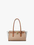 michael kors hamilton moderne small color blocked leather satchel