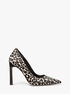Amara Leopard Print Calf Hair Pump michael kors amara leopard print calf hair pump