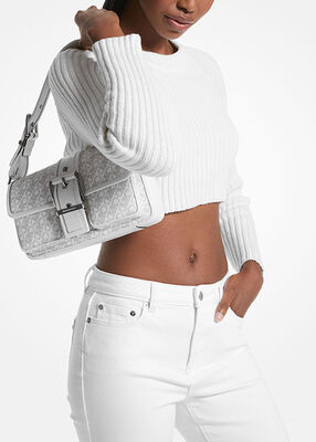 michael kors colby medium empire signature logo shoulder bag