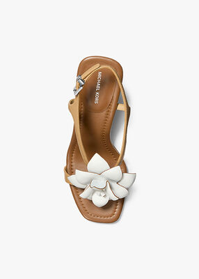 michael kors صندل جاسي الجلدي