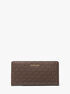 Bryant Large Signature Logo Snap-Front Wallet michael kors bryant large signature logo snap front wallet