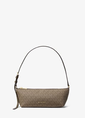 michael kors laila small signature logo pochette