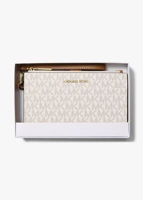 michael kors adele logo smartphone wallet