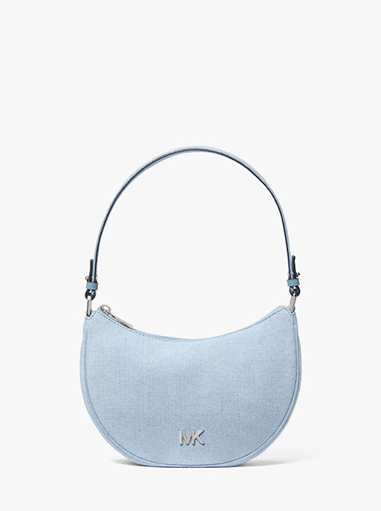 michael kors حقيبة كايلا الصغيرة من قماش الدنيم