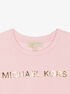 Logo Stretch Cotton T-Shirt michael kors logo stretch cotton t shirt