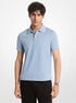 Logo Trim Cotton Jersey Polo Shirt michael kors logo trim cotton jersey polo shirt