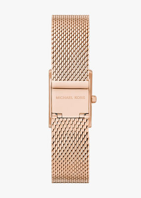 michael kors georgie rose gold watch